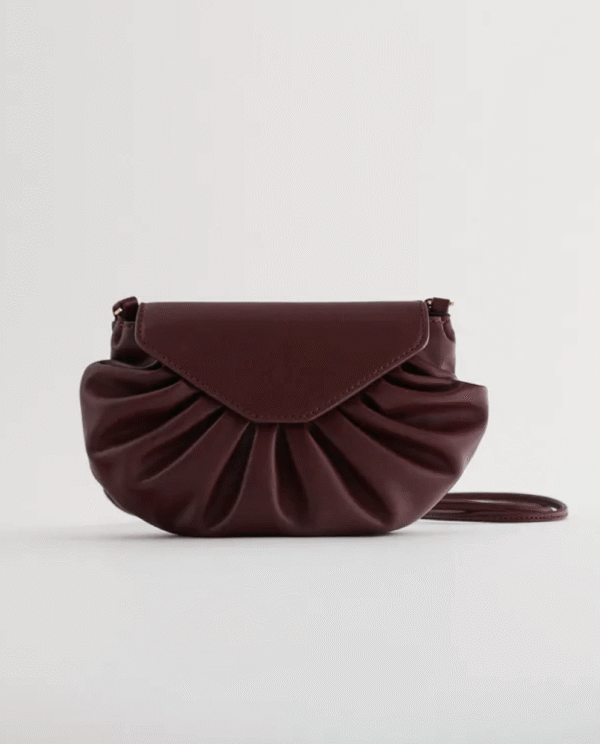 Stole His Heart Croc Handbag - Black