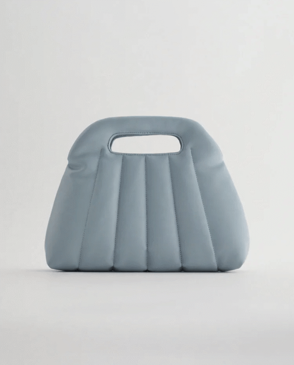 Won't Move On Quilted Handbag - White