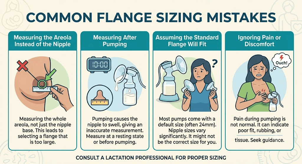 Common mistakes in flange sizing